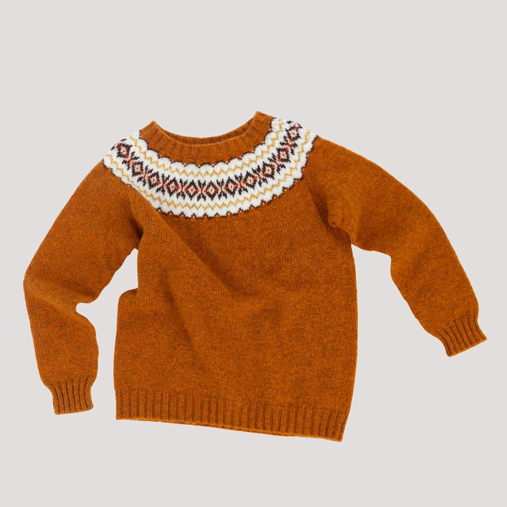 Bairns Ness Fair Isle Yoke