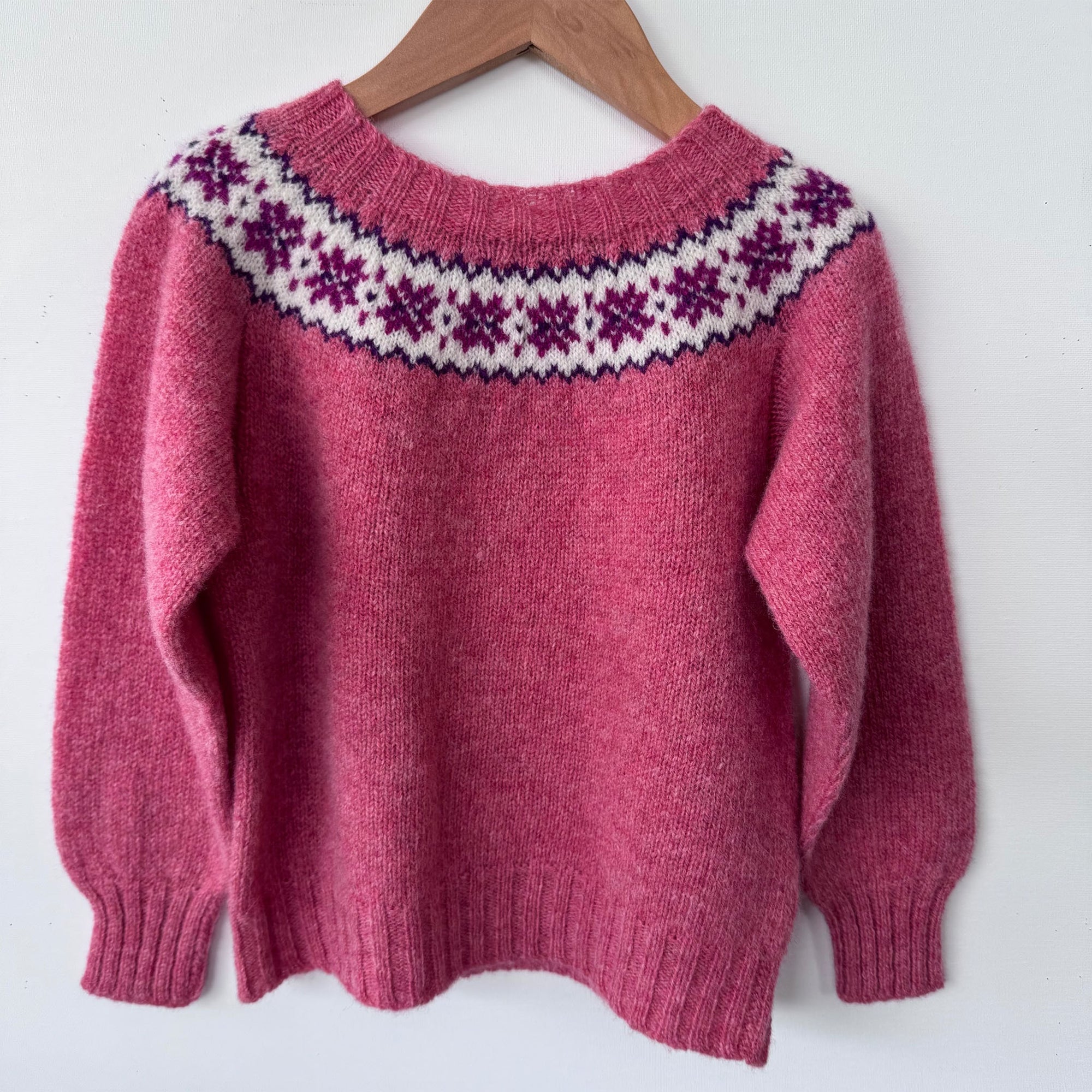 Bairns Yell Ness Fair Isle Yoke