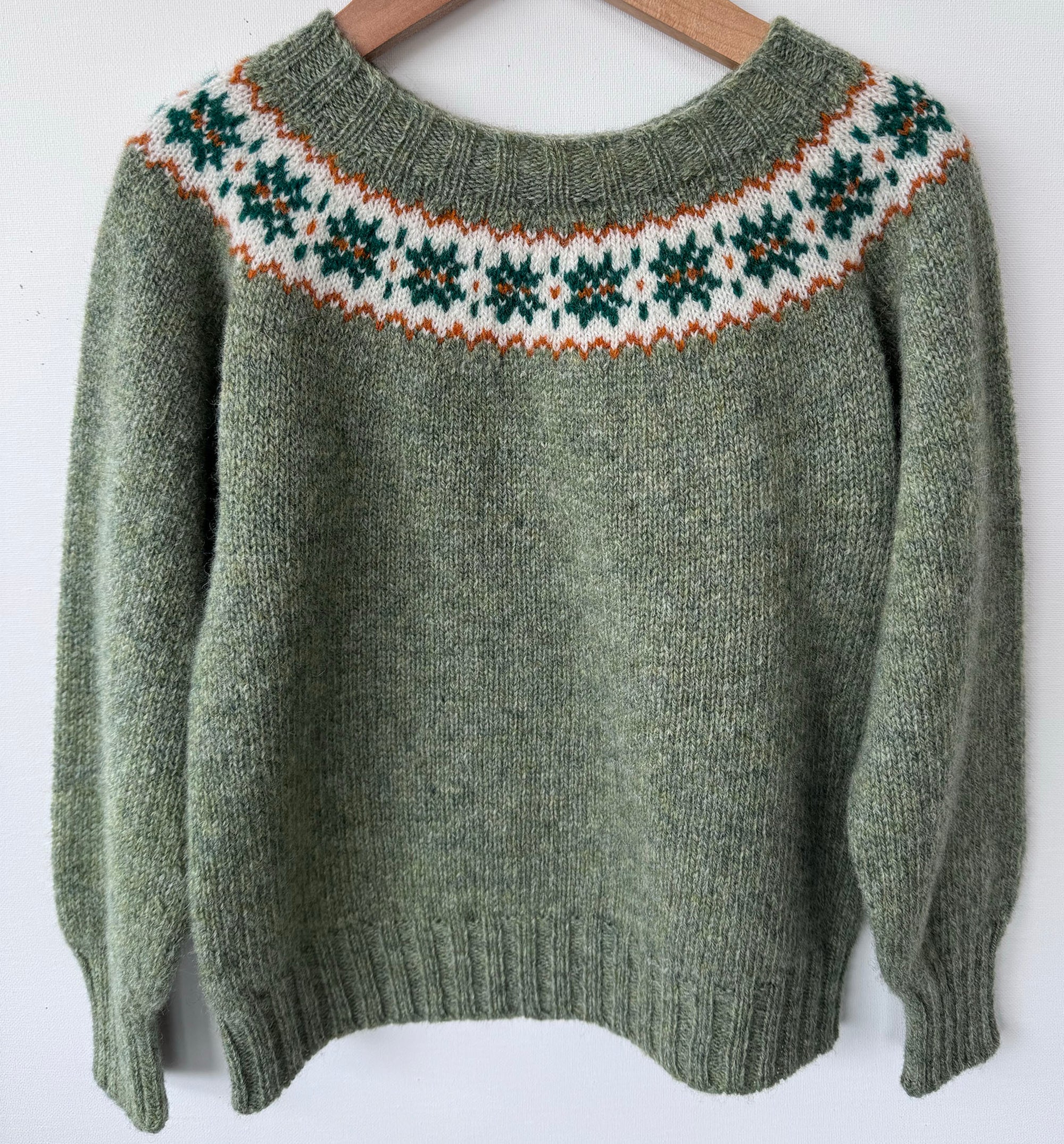 Bairns Yell Ness Fair Isle Yoke