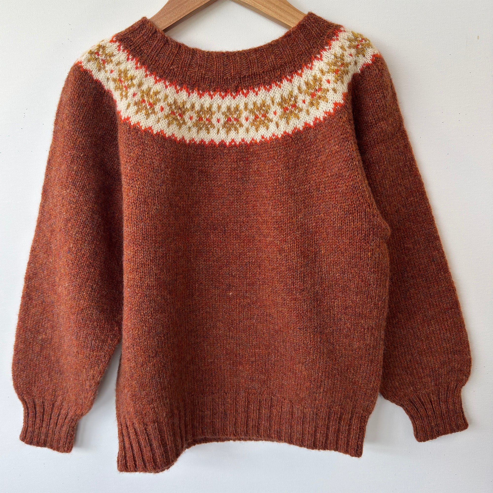 Bairns Yell Ness Fair Isle Yoke