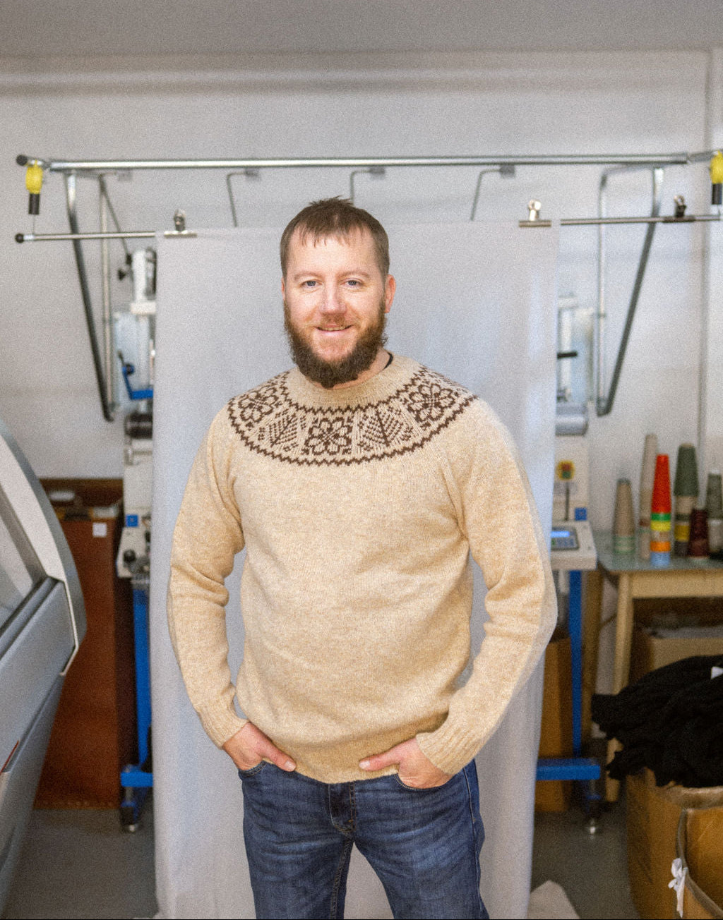 Tinga Ness Fair Isle Yoke