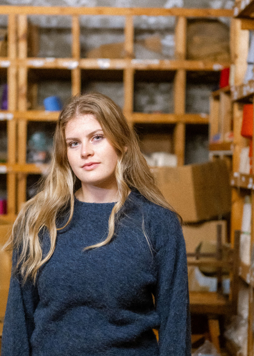 Haerie Shetland Brushed Jumper